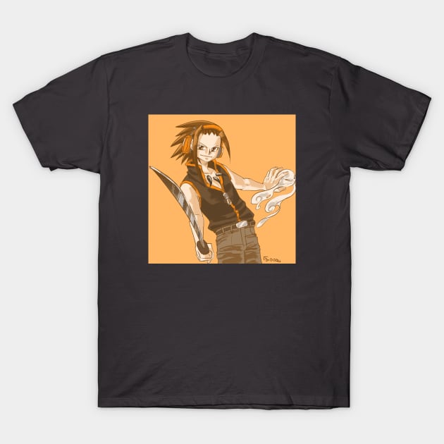 Asakura Yoh T-Shirt by Doodletoopia